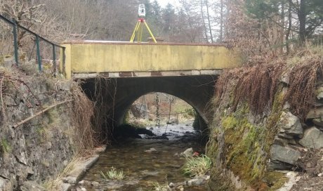 Relevé altimétrique d'un cours d'eau à Buhl