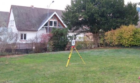 Relevé altimétrique en vue de la construction d'une maison d'habitation à Guebwiller